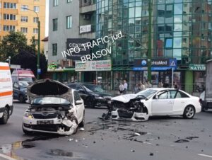 Accident rutier în Brașov: detalii din zona ITC