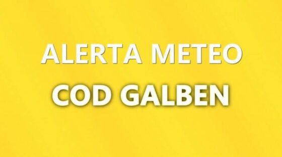 Cod galben de instabilitate atmosferică în județul Giurgiu