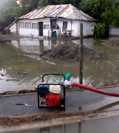 Intervențiile ISU Giurgiu în timpul codului portocaliu