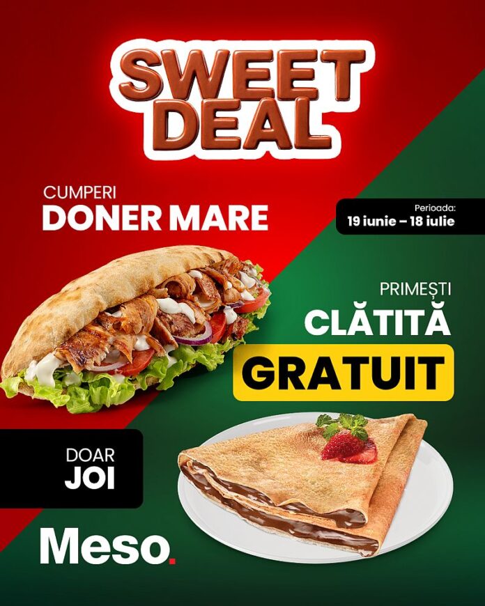 Oferte delicioase la Mesopotamia: clătite gratuite în weekend