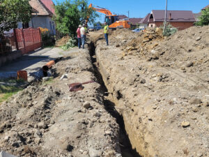 Verificarea lucrărilor de canalizare din Mocira: autoritățile intervin pentru conformitate