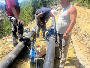 Începerea lucrărilor pentru rețeaua de apă în Rona de Jos