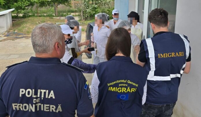 Polițiștii de la Imigrări Olt și Poliția de Frontieră, acțiune de control la o brutărie