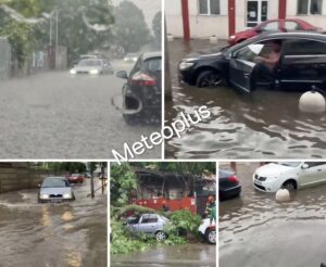 Fenomen meteorologic extrem în București
