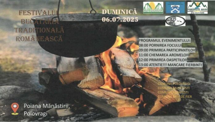 Festivalul gastronomic de la Polovragi: Tradiție culinară și artă în aer liber