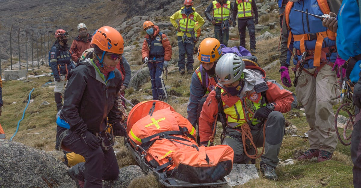 Patru alpiniști americani au căzut 120 de metri într-o râpă, iar unul dintre ei a reușit să ajungă la un telefon