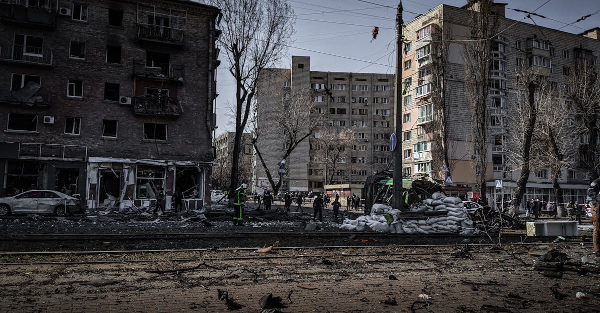O tânără din Kiev supraviețuiește miraculos după o explozie devastatoare