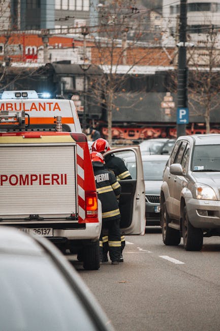 Accident rutier în Budești: o tânără din Bistrița se izbește de un stâlp în încercarea de a evita o căprioară