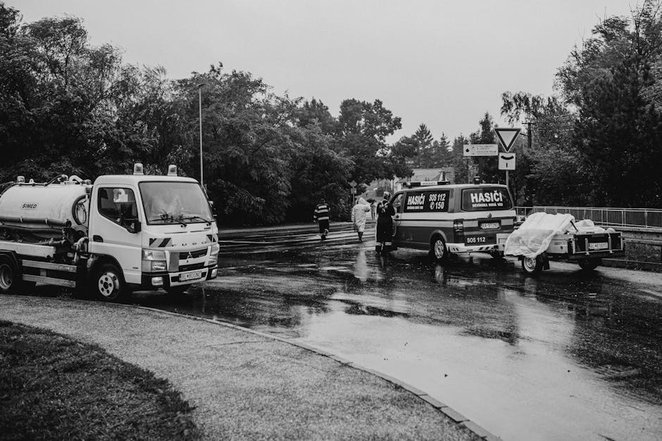 Autospecială de poliție blocată pe un șantier din Brașov: incident și reacții online