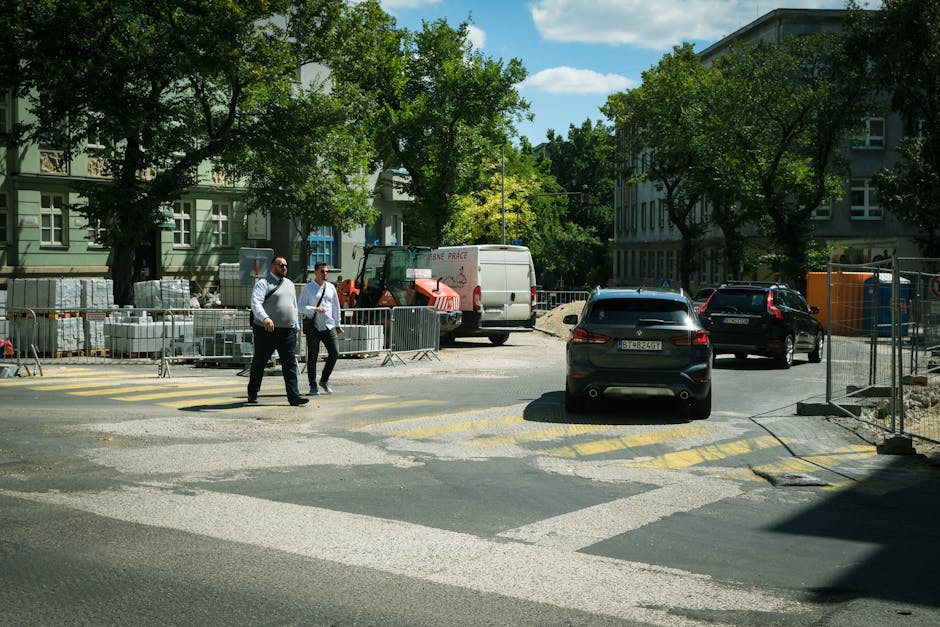 Îmbunătățiri semnificative pe drumul Sibiu–Rășinari: marcaje noi pentru siguranța pietonilor