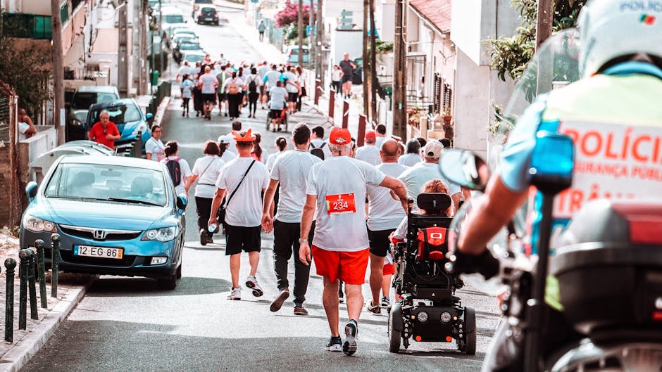Alergătorii din Baia Mare primesc sprijinul poliției la maratonul local