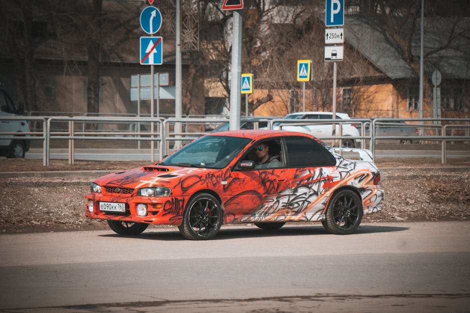 Confuzie în trafic: Un șofer din Cluj blochează intrarea unui hypermarket