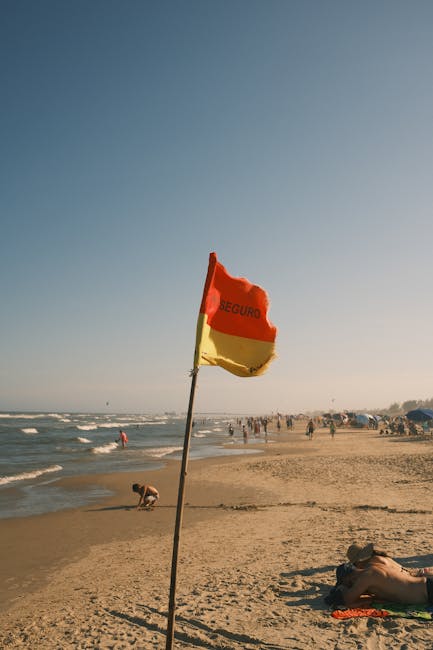 Ce trebuie să știi despre steagul galben pe plajele din Eforie