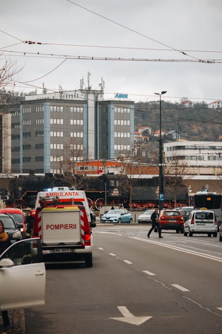 Accident tragic pe DN1: un pieton își pierde viața după ce a fost lovit de o autoutilitară