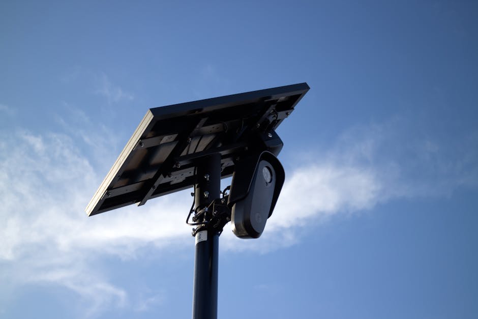 Sânpetru adoptă tehnologia solară pentru un sistem avansat de supraveghere