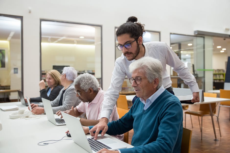 Biblioteca din Groși devine un centru modern pentru dezvoltarea abilităților digitale