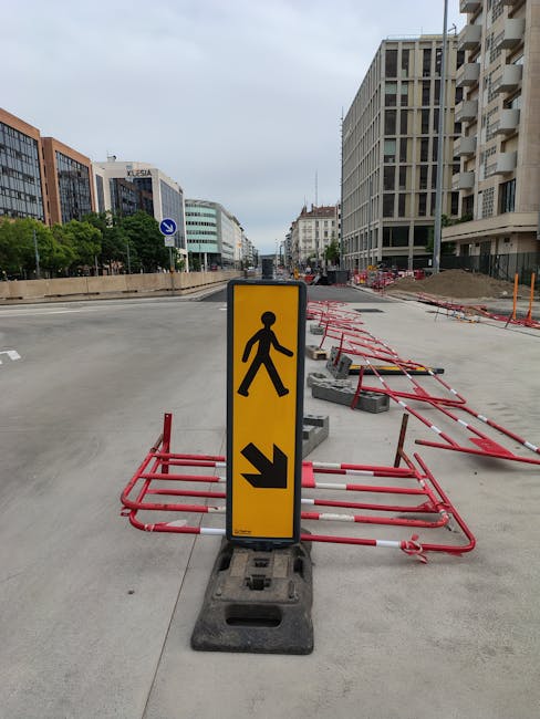 Trafic restricționat în Deva pentru refacerea marcajelor rutiere