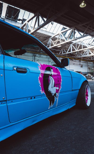 Un BMW extravagant atrage atenția la Cars X Coffee Alba Iulia