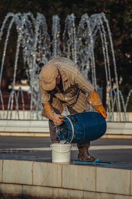Fântâna din Parcul Tineretului din Mioveni, închisă pentru igienizare