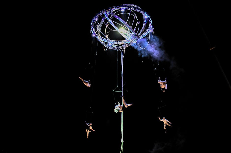 Invenția ingenioasă a unui acrobat francez care imită gravitația Lunii