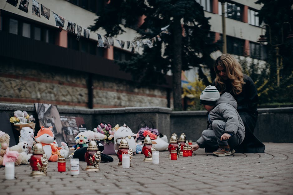 Tragedie în Ucraina: o familie distrusă de un atac aerian
