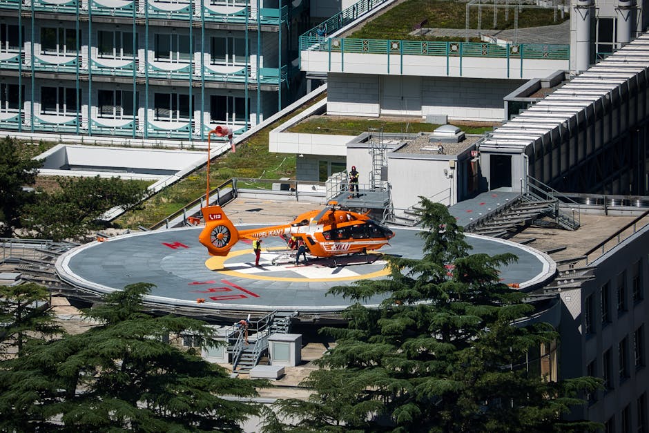 Reșița se pregătește pentru un nou heliport la Spitalul Județean