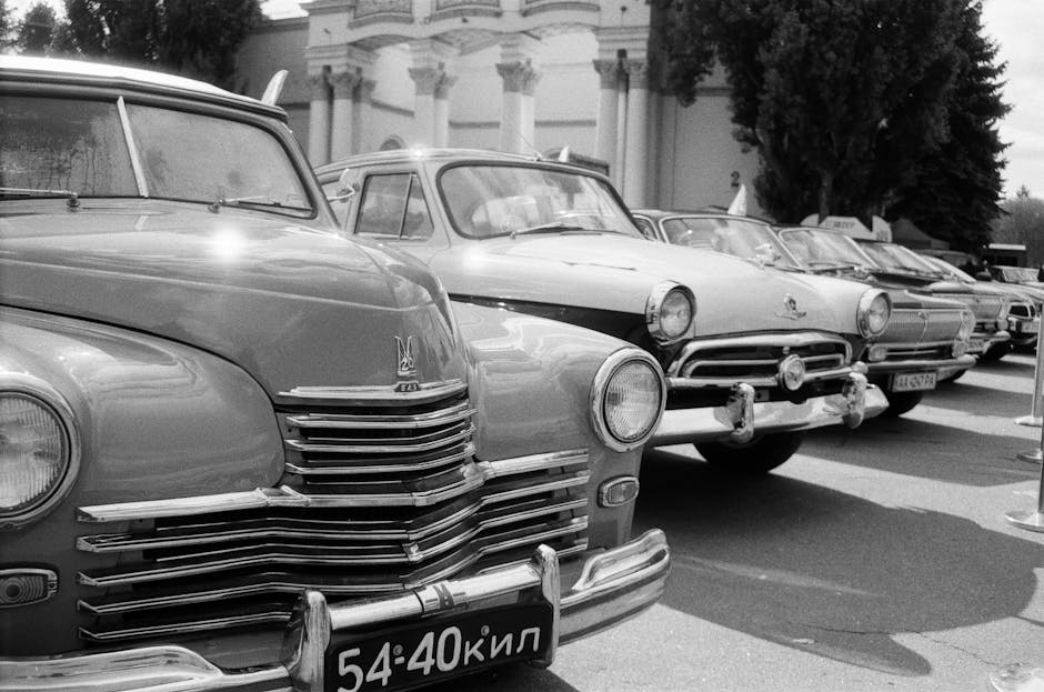 Descoperă un muzeu pe roți la Dâmbovița Mall: Retroparada Toamnei aduce 120 de bijuterii auto