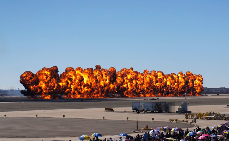 Explozie surprinzătoare la un eveniment militar din California, fără victime