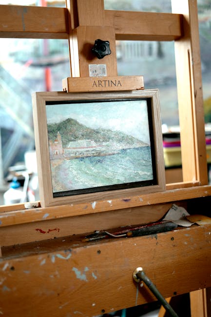 Un profesor de arte își expune creațiile din tinerețe pentru a inspira noi generații