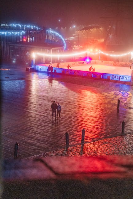 Bradu se pregătește pentru magia sărbătorilor: Patinoar și lumini festive
