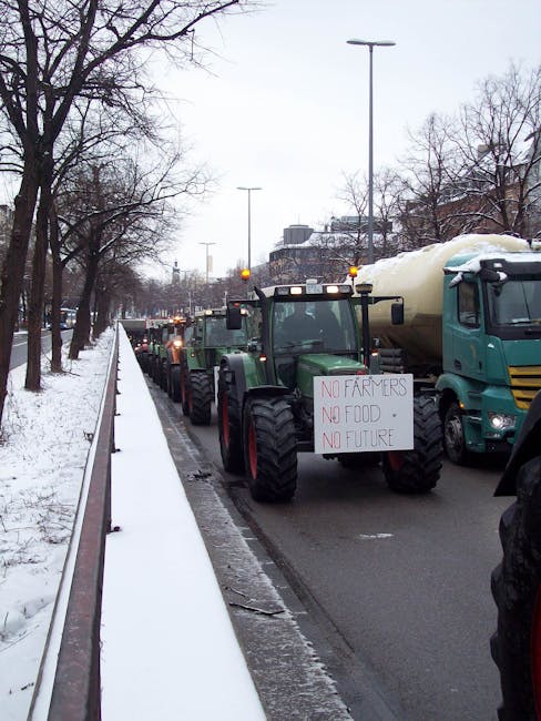 Fermierii protestează pentru drepturile lor: „Fără un Guvern puternic, nu se poate schimba nimic”