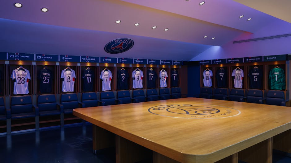 PSG obține un vestiar suplimentar pentru Supercupa Europei