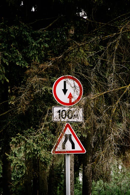 Ce trebuie să știi despre săgeata portocalie de pe autostrăzile germane