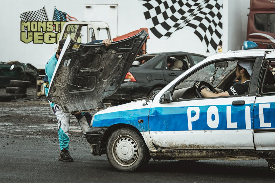 Accident grav în Brașov după o cursă ilegală de mașini