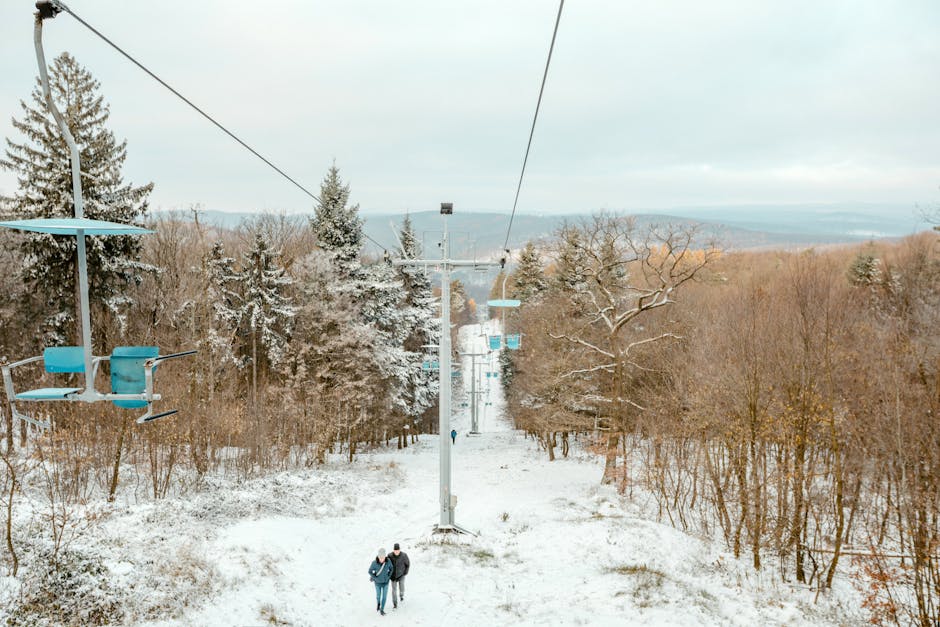 Gondola din Sinaia suspendată din cauza vântului puternic