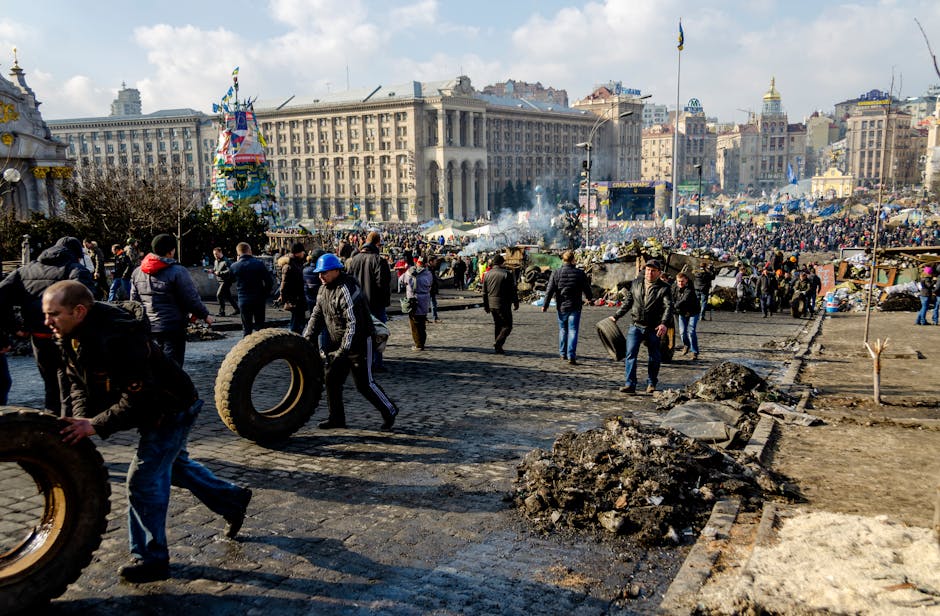 Proteste masive în Ucraina pentru reintegrarea lui Mihailo Fedorov în funcția de ministru al Apărării
