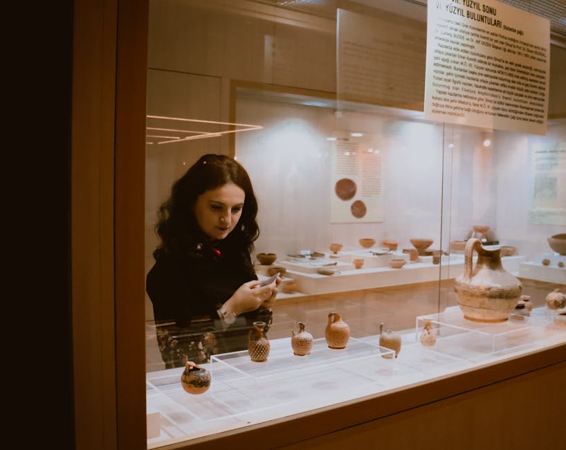 Vas ceramic din secolul IV, restaurat și expus la Muzeul Dunării de Jos