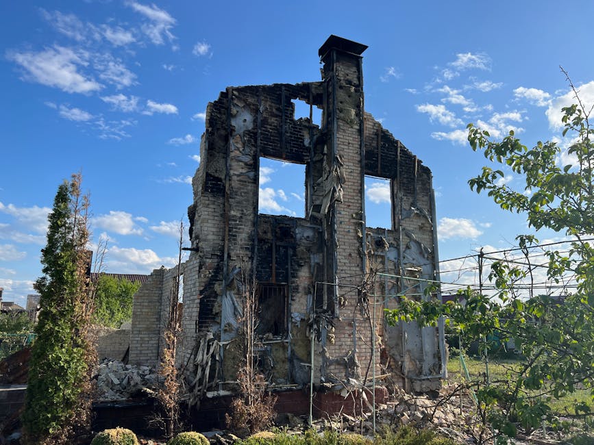 Familie din Găgești, distrusă de incendiu: orice ajutor este esențial