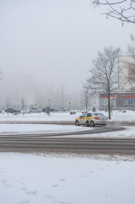 Traficul rutier în județul Sibiu: provocări meteo și condiții de iarnă