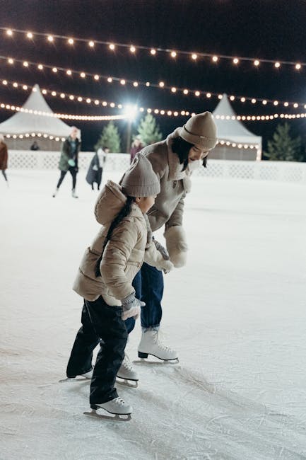 Tarif redus la patinoar: profită acum de oferta din Focșani!
