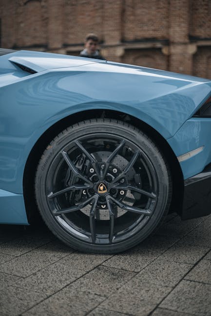 Incident surprinzător în Arad: tânără la volanul unui Lamborghini căutat în Cehia