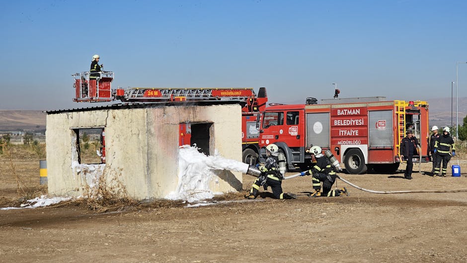 Exercițiu de simulare a incendiilor la Cinematograful Scala din Zalău