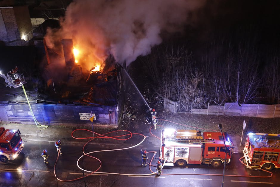 Incendiu devastator în Ludești: pompierii intervin cu rapiditate