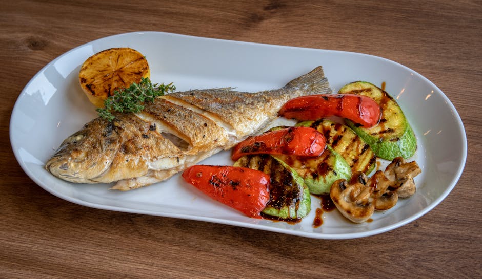 Descoperă rețeta delicioasă de doradă cu măsline și ardei