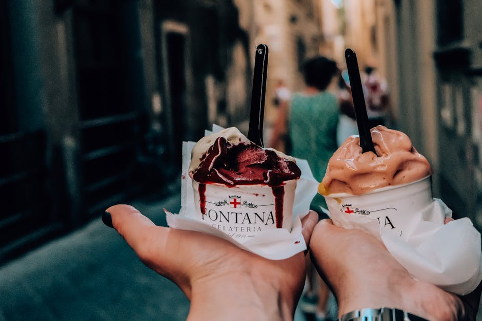 Atenție turiști: înghețata pe stradă poate costa 500 de euro în Florența
