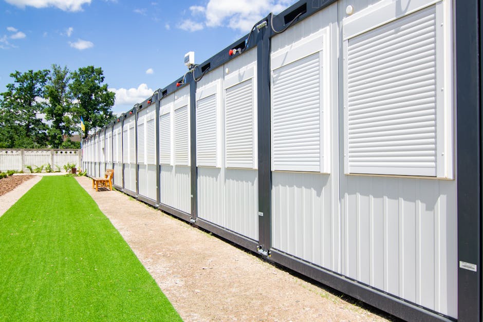 Controverse la casa de pompe funebre din Ploiești: container amplasat fără aviz?
