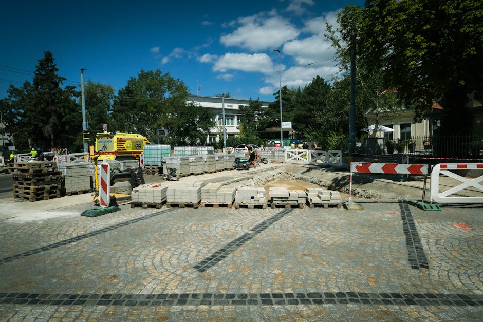 Tensiune în Parcul 1 Decembrie: Primăria Oradea impune penalizări pentru lucrările întârziate