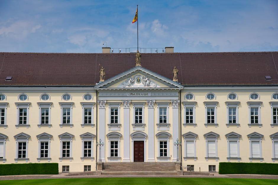 Germania investește 600 milioane euro în renovarea palatului Bellevue al președintelui
