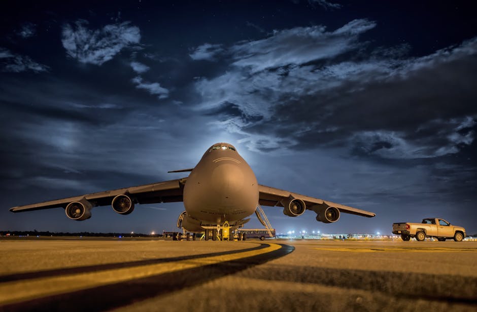 Premieră la Aeroportul Brașov: Un avion de mari dimensiuni aduce 47 de tone de marfă