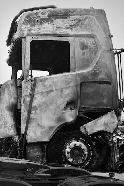 Un accident dramatic: șoferul a distrus autoutilitara și a promis despăgubiri, dar instanța a avut altă opinie